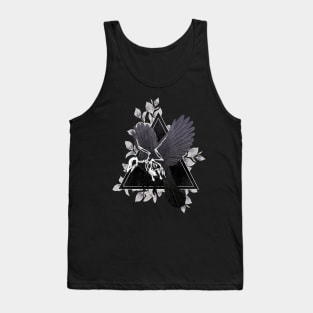 crow skeleton Tank Top